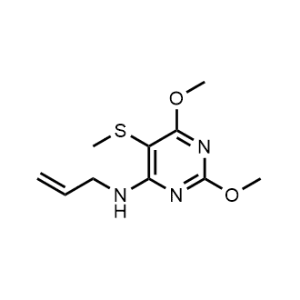 N-Allyl-2,6-dimethoxy-5-(methylthio)pyrimidin-4-amine|CS-1139082