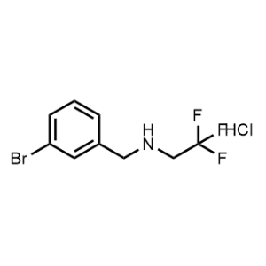 N-(3-Bromobenzyl)-2,2,2-trifluoroethan-1-amine hydrochloride|CS-1139263