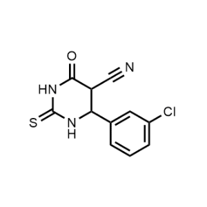 4-(3-Chlorophenyl)-6-oxo-2-thioxohexahydropyrimidine-5-carbonitrile|CS-1139282