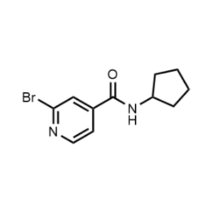 2-Bromo-N-cyclopentylisonicotinamide|CS-1139387