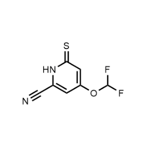 4-(Difluoromethoxy)-6-thioxo-1,6-dihydropyridine-2-carbonitrile|CS-1139436
