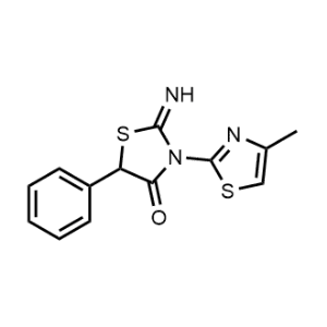 2-Imino-3-(4-methylthiazol-2-yl)-5-phenylthiazolidin-4-one|CS-1139529