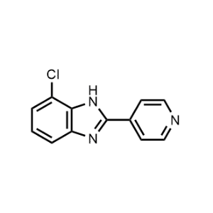 7-Chloro-2-(pyridin-4-yl)-1H-benzo[d]imidazole|CS-1139561