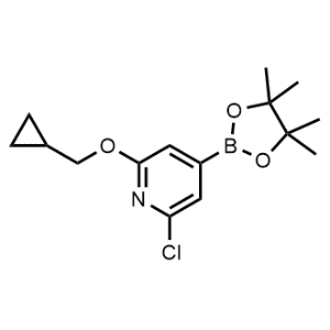 2-Chloro-6-(cyclopropylmethoxy)-4-(4,4,5,5-tetramethyl-1,3,2-dioxaborolan-2-yl)pyridine|CS-1139627