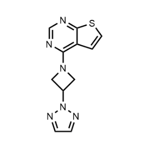 4-(3-(2H-1,2,3-Triazol-2-yl)azetidin-1-yl)thieno[2,3-d]pyrimidine|CS-1139635