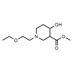 Methyl 1-(2-ethoxyethyl)-4-hydroxypiperidine-3-carboxylate|CS-1139696