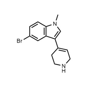 5-Bromo-1-methyl-3-(1,2,3,6-tetrahydropyridin-4-yl)-1H-indole|CS-1139721