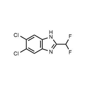 5,6-Dichloro-2-(difluoromethyl)-1H-benzo[d]imidazole|CS-1139764