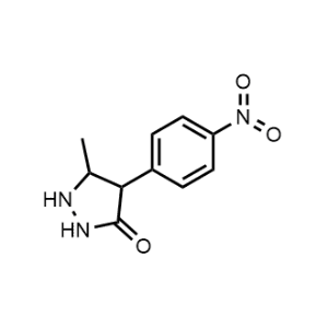 5-Methyl-4-(4-nitrophenyl)pyrazolidin-3-one|CS-1139765