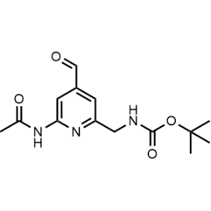 Tert-butyl ((6-acetamido-4-formylpyridin-2-yl)methyl)carbamate|CS-1139781