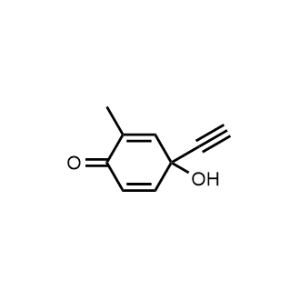 4-Ethynyl-4-hydroxy-2-methylcyclohexa-2,5-dien-1-one|CS-1139896