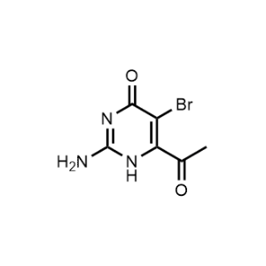 6-Acetyl-2-amino-5-bromopyrimidin-4(1H)-one|CS-1139907