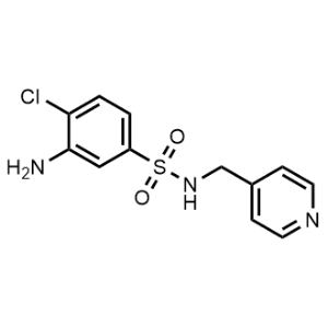 3-Amino-4-chloro-N-(pyridin-4-ylmethyl)benzenesulfonamide|CS-1139942