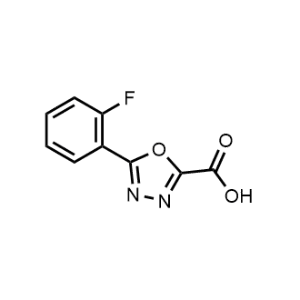 5-(2-Fluorophenyl)-1,3,4-oxadiazole-2-carboxylic acid|CS-1140009