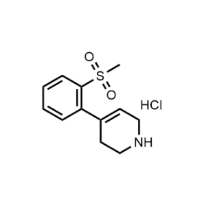 4-(2-(Methylsulfonyl)phenyl)-1,2,3,6-tetrahydropyridine hydrochloride|CS-1140015