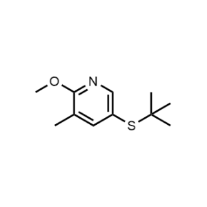 5-(Tert-butylthio)-2-methoxy-3-methylpyridine|CS-1140057