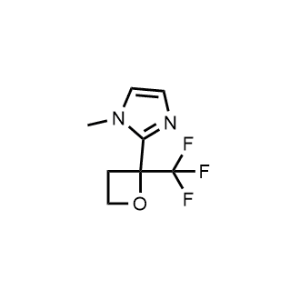 1-Methyl-2-(2-(trifluoromethyl)oxetan-2-yl)-1H-imidazole|CS-1140100