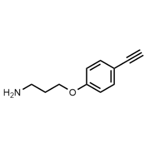 3-(4-Ethynylphenoxy)propan-1-amine|CS-1140101