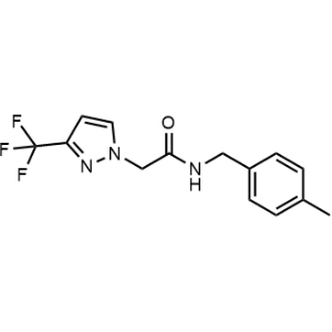 N-(4-Methylbenzyl)-2-(3-(trifluoromethyl)-1H-pyrazol-1-yl)acetamide|CS-1140203