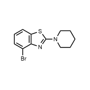 4-Bromo-2-(piperidin-1-yl)benzo[d]thiazole|CS-1140207