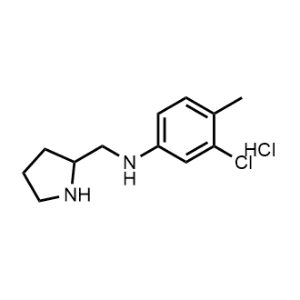3-Chloro-4-methyl-N-(pyrrolidin-2-ylmethyl)aniline hydrochloride|CS-1140214