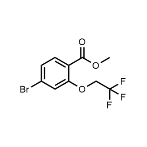 Methyl 4-bromo-2-(2,2,2-trifluoroethoxy)benzoate|CS-1140223