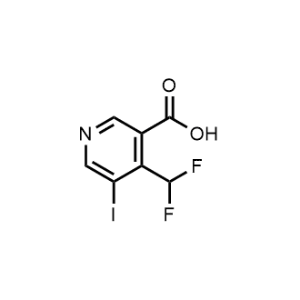 4-(Difluoromethyl)-5-iodonicotinic acid|CS-1140250