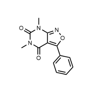 5,7-Dimethyl-3-phenylisoxazolo[3,4-d]pyrimidine-4,6(5H,7H)-dione|CS-1140285