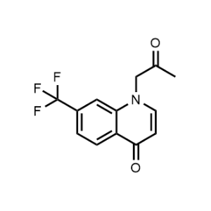 1-(2-Oxopropyl)-7-(trifluoromethyl)quinolin-4(1H)-one|CS-1140417