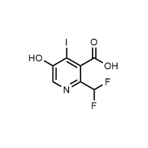 2-(Difluoromethyl)-5-hydroxy-4-iodonicotinic acid|CS-1140603