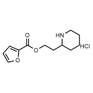 2-(Piperidin-2-yl)ethyl furan-2-carboxylate hydrochloride|CS-1140631