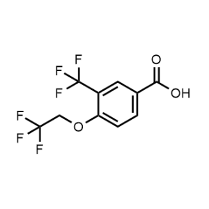 4-(2,2,2-Trifluoroethoxy)-3-(trifluoromethyl)benzoic acid|CS-1140790
