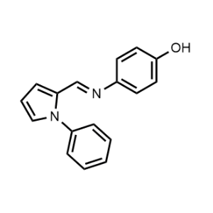 4-(((1-Phenyl-1H-pyrrol-2-yl)methylene)amino)phenol|CS-1140829