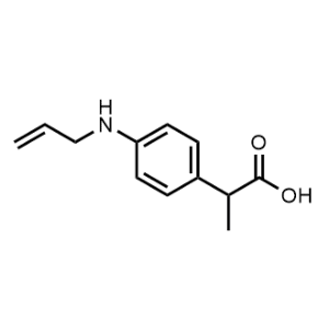 2-(4-(Allylamino)phenyl)propanoic acid|CS-1140915