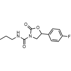 5-(4-Fluorophenyl)-2-oxo-N-propyloxazolidine-3-carboxamide|CS-1140936