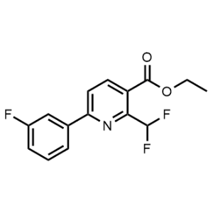 Ethyl 2-(difluoromethyl)-6-(3-fluorophenyl)nicotinate|CS-1140953