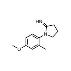 1-(4-Methoxy-2-methylphenyl)pyrrolidin-2-imine|CS-1140991