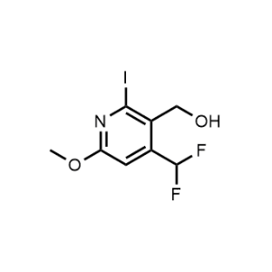 (4-(Difluoromethyl)-2-iodo-6-methoxypyridin-3-yl)methanol|CS-1141018