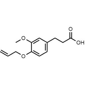 3-(4-(Allyloxy)-3-methoxyphenyl)propanoic acid|CS-1141082