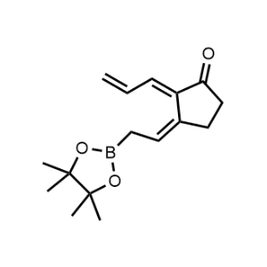 2-Allylidene-3-(2-(4,4,5,5-tetramethyl-1,3,2-dioxaborolan-2-yl)ethylidene)cyclopentan-1-one|CS-1141120