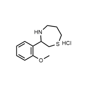 3-(2-Methoxyphenyl)-1,4-thiazepane hydrochloride|CS-1141128