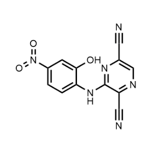 3-((2-Hydroxy-4-nitrophenyl)amino)pyrazine-2,5-dicarbonitrile|CS-1141149
