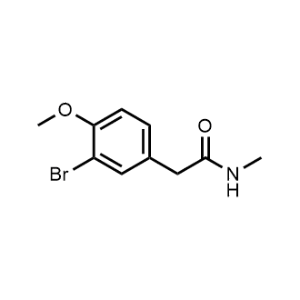 2-(3-Bromo-4-methoxyphenyl)-N-methylacetamide|CS-1141161