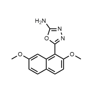 5-(2,7-Dimethoxynaphthalen-1-yl)-1,3,4-oxadiazol-2-amine|CS-1141176
