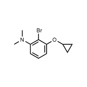 2-Bromo-3-cyclopropoxy-N,N-dimethylaniline|CS-1141326