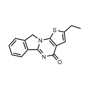 2-Ethylthieno[3',2':5,6]pyrimido[2,1-a]isoindol-4(10H)-one|CS-1141445