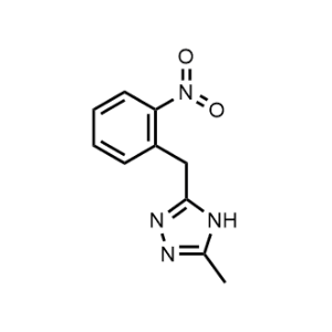 3-Methyl-5-(2-nitrobenzyl)-4H-1,2,4-triazole|CS-1141505