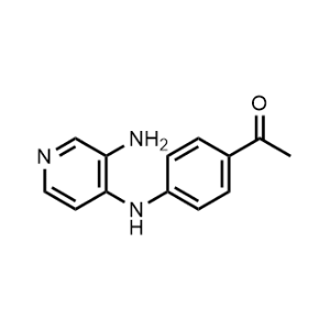 1-(4-((3-Aminopyridin-4-yl)amino)phenyl)ethan-1-one|CS-1141565