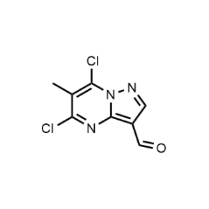 5,7-Dichloro-6-methylpyrazolo[1,5-a]pyrimidine-3-carbaldehyde|CS-1141639