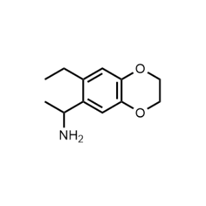 1-(7-Ethyl-2,3-dihydrobenzo[b][1,4]dioxin-6-yl)ethan-1-amine|CS-1141754